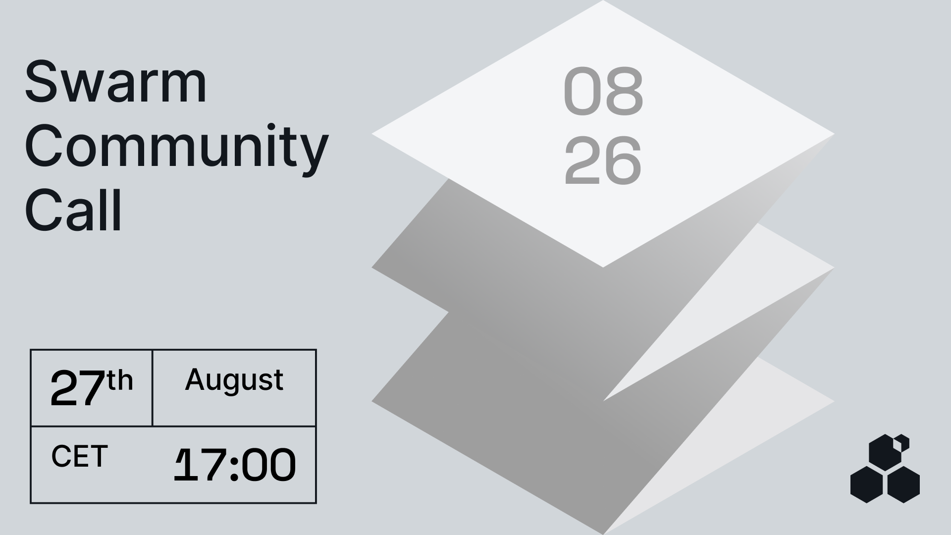 August 27 Community Call
