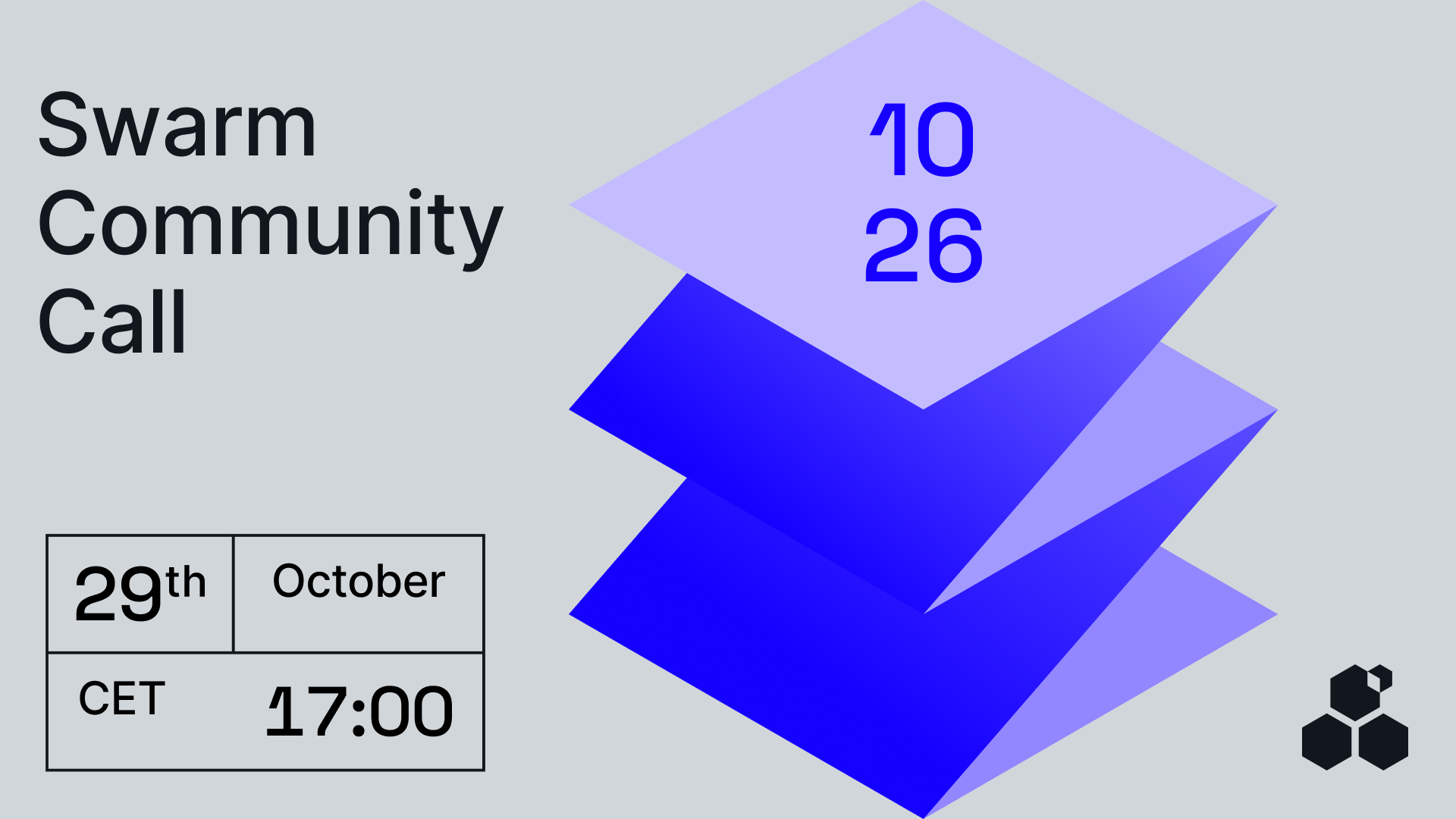 October 29 Community Call